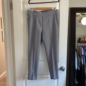 Gingham dress pants